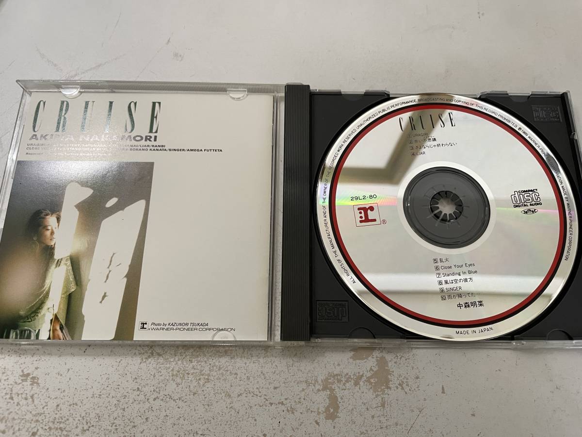 1991年盤　CRUISE CD　中森明菜 中古 H52-11z_画像2