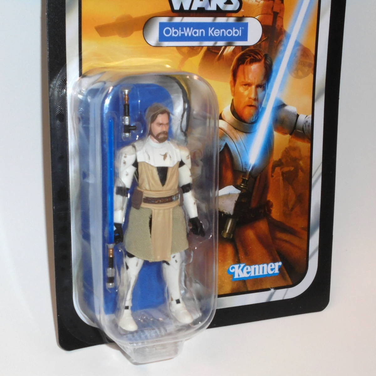 オビ=ワン・ケノービ クローン・ウォーズ スター・ウォーズ VINTAGE 3.75インチ ヴィンテージ・コレクション Obi-Wan Kenobi ハズブロの画像2