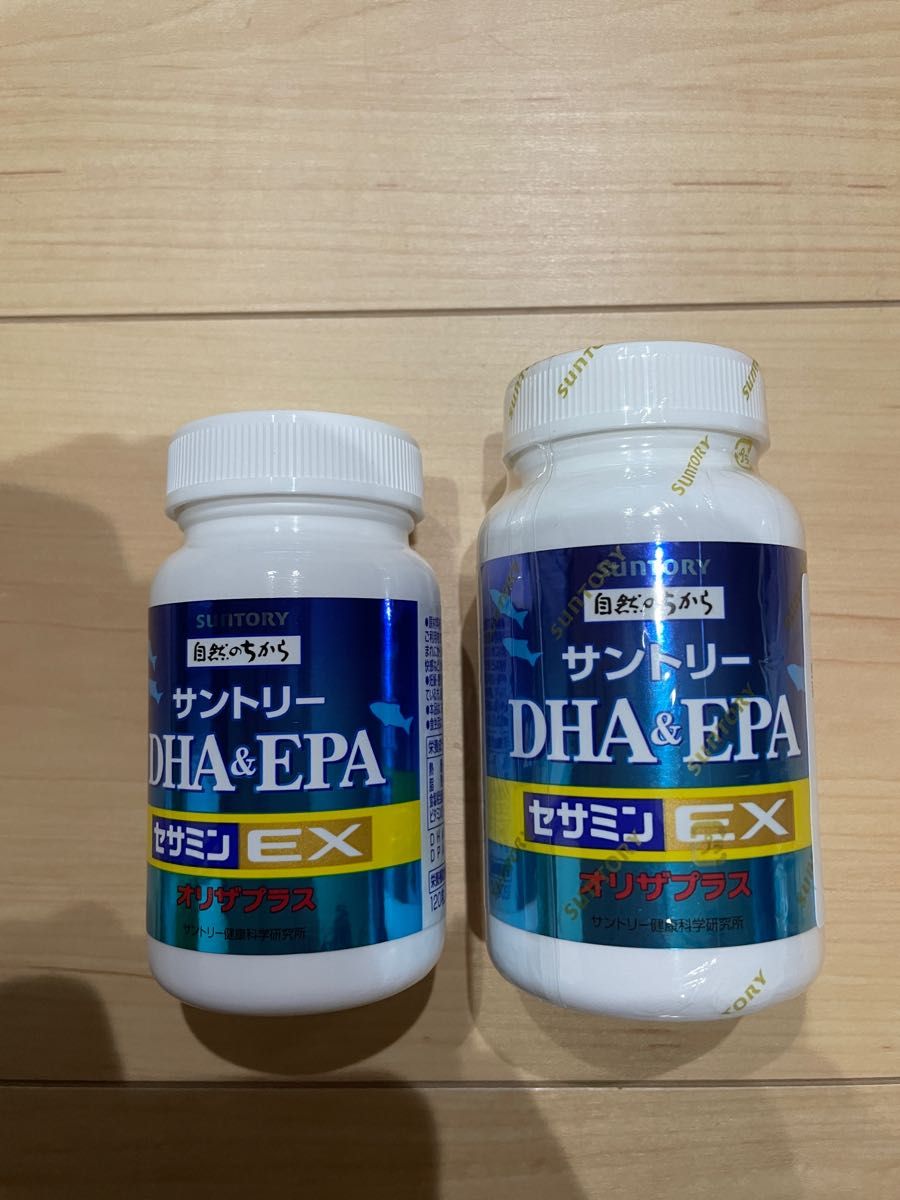 サントリー自然のちから DHA&EPA＋セサミンEX 240粒 & 120粒｜PayPayフリマ