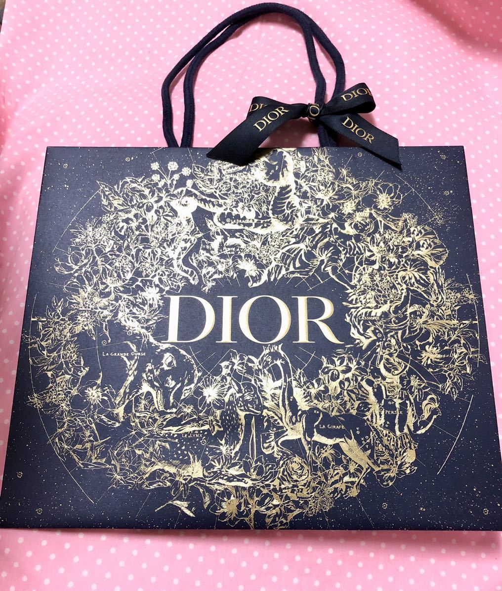 新品 ディオール 限定 紙袋 ショップ袋 ショッパー DIOR Dior ホリデー_画像2