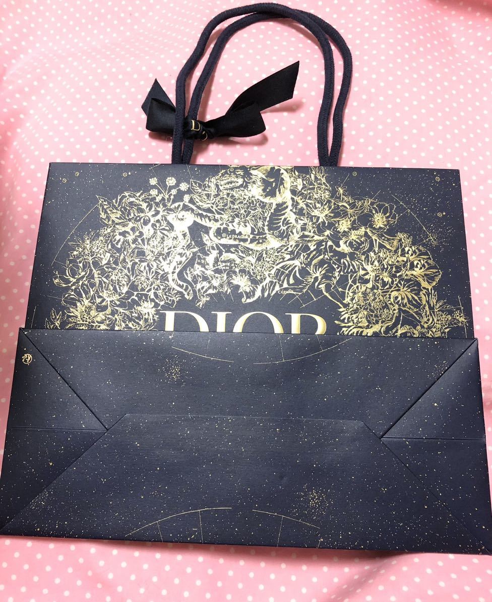 新品 ディオール 限定 紙袋 ショップ袋 ショッパー DIOR Dior ホリデー_画像3