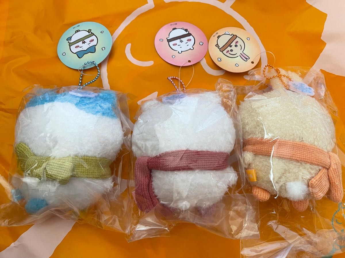 ちいかわ ぬくぬくの装いマスコット ちいかわ ハチワレ うさぎ ちいかわ ぬくぬくの装いマスコット ちいかわ ハチワレ うさぎ