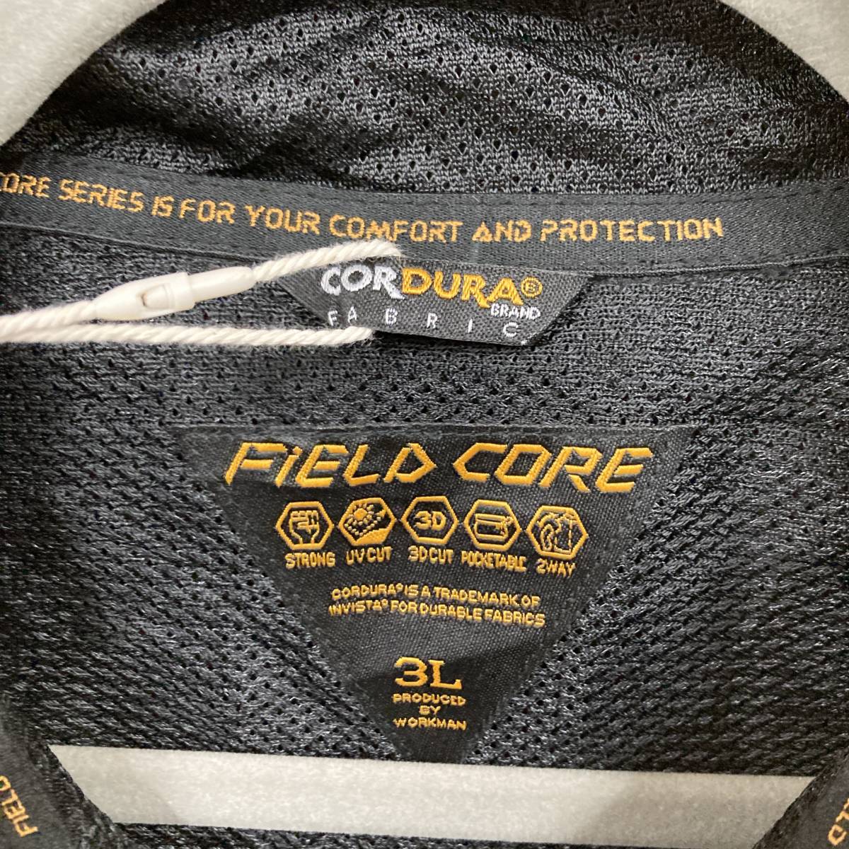 YA2667【2003】FiELD CORE メンズアウター サイズ3L CORDURA フィールドコア【110102000062】_画像3