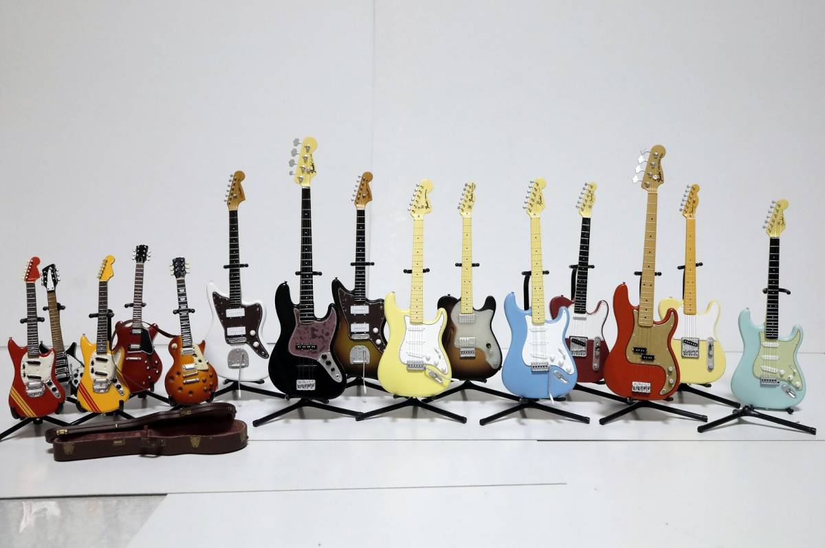 超格安一点 ギター フィギュア フェンダー FENDER GUITAR COLLECTION (1 8フィギュア)