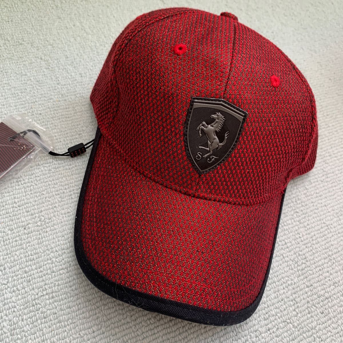 正規品 タグ付き フェラーリキャップ フリーサイズ|Yahoo!フリマ(旧
