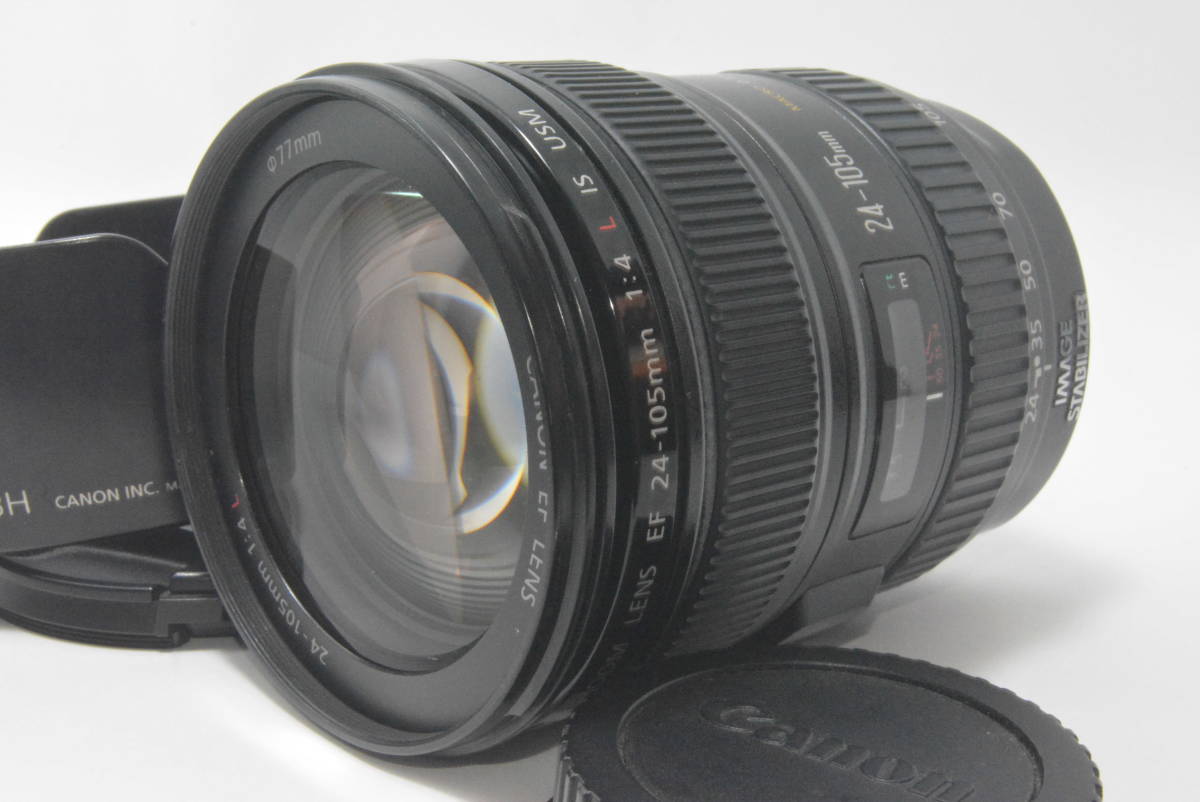 驚きの価格 CANON 完動品☆並品☆キャノン EF USM IS F4 24-105mm