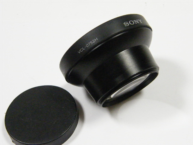 ◎ SONY WIDE CONVERSION VCL-0752H X0.7 52mm ソニー ワイドコンバージョン レンズ 0.7倍(レンズ、フィルター)｜売買されたオークション情報、ヤフオク!  の商品情報をアーカイブ公開