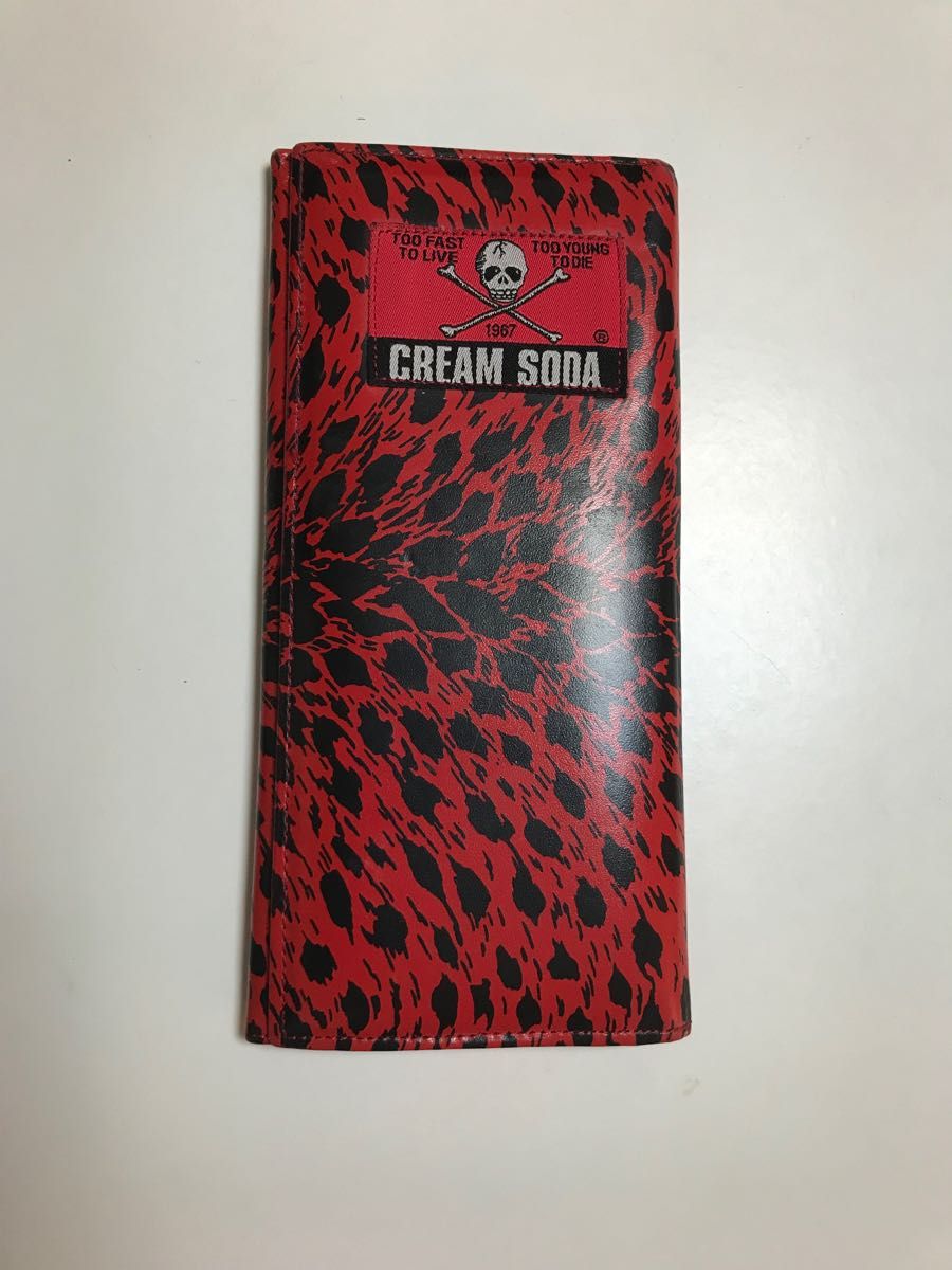 cream soda クリームソーダ 長財布 ピンクドラゴン クリーム cream soda クリームソーダ 長財布 ピンクドラゴン クリーム