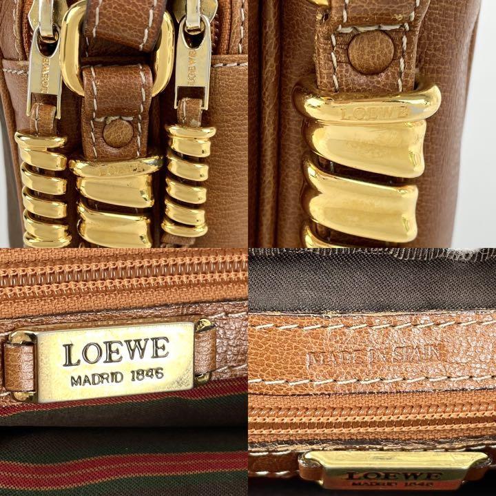 LOEWE ロエベ ベラスケス ショルダーバッグ 斜め掛け ゴールド金具