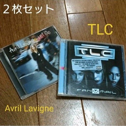 ２枚セット TLC TLC/FANMAIL  アヴリル・ラヴィーン レット・ゴー