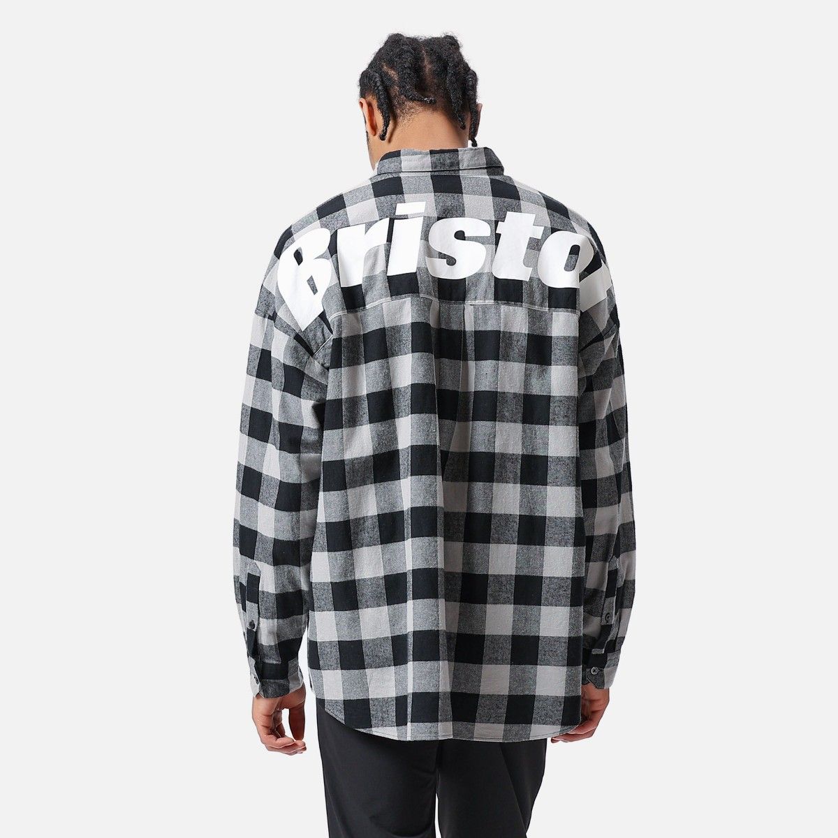 F C Real Bristol BIG LOGO FLANNEL BAGGY SHIRT｜Yahoo!フリマ（旧