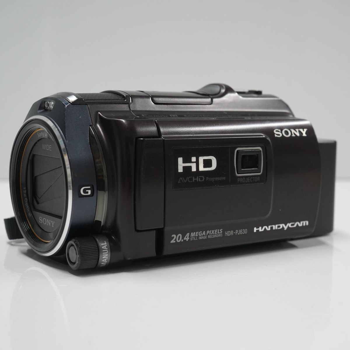 80/20クロス SONY ビデオカメラ HANDYCAM PJ630V 光学12倍 内蔵メモリ