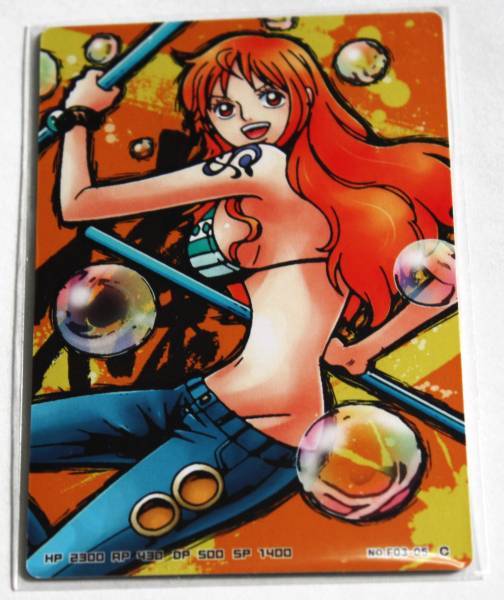 ワンピース ☆ ARカードダスF ☆ 第3弾 ☆ ナミ トレーディングカード