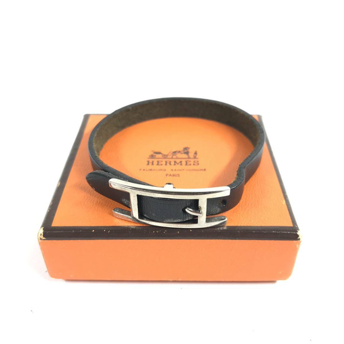 HERMES】エルメス レザーバングル(1本) RYKxadyrlg