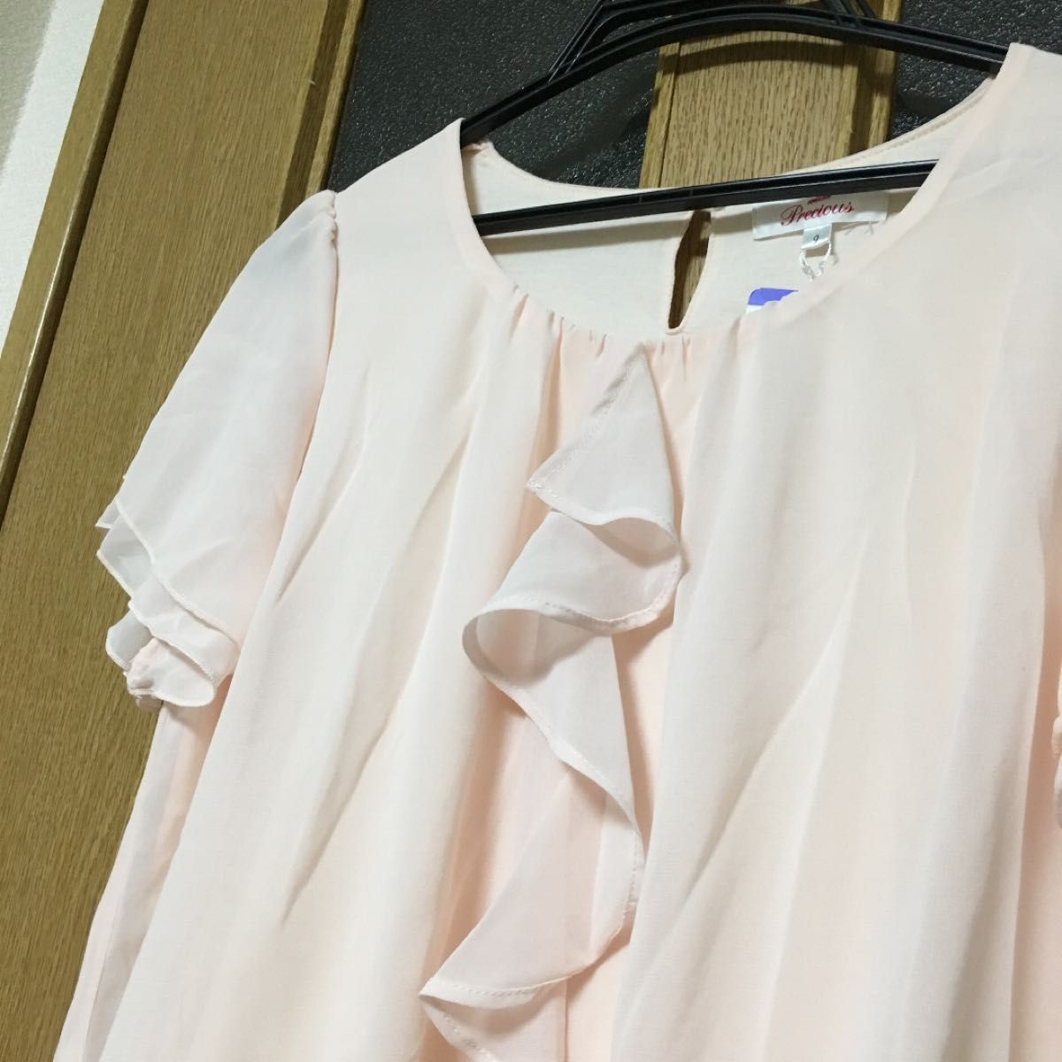 ◆最終価格◆佐々木希ブランド ブラウス 新品 ピンク 半袖 スーツインナー 人気 値下げ不可
