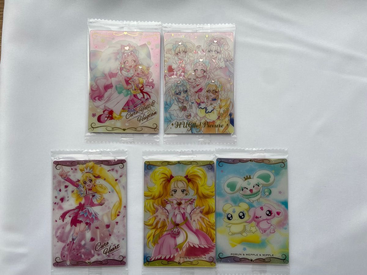 定番のお歳暮 スマプリ ハグプリ ウエハース カード 5枚セット