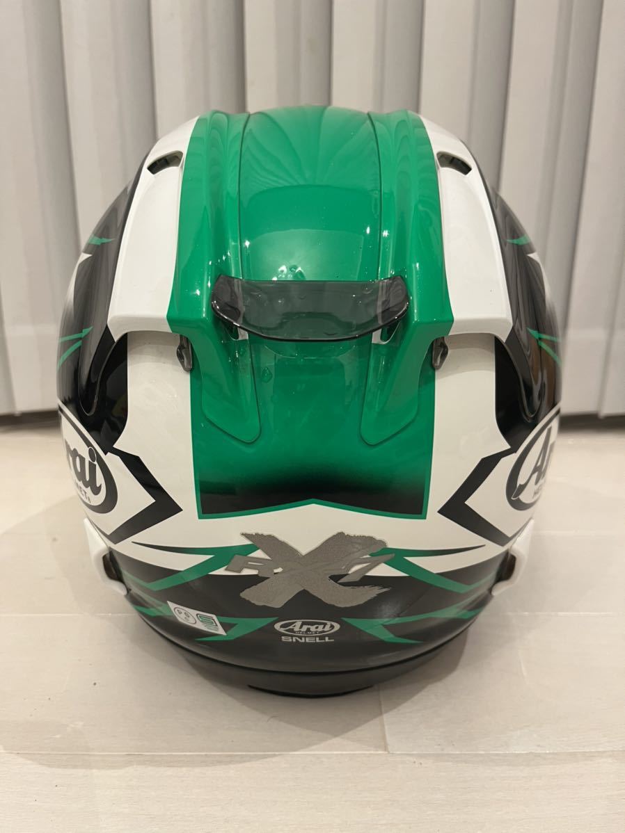 Arai アライ フルフェイスヘルメット RX-7 X 美品 57.58cm | cappello.rs