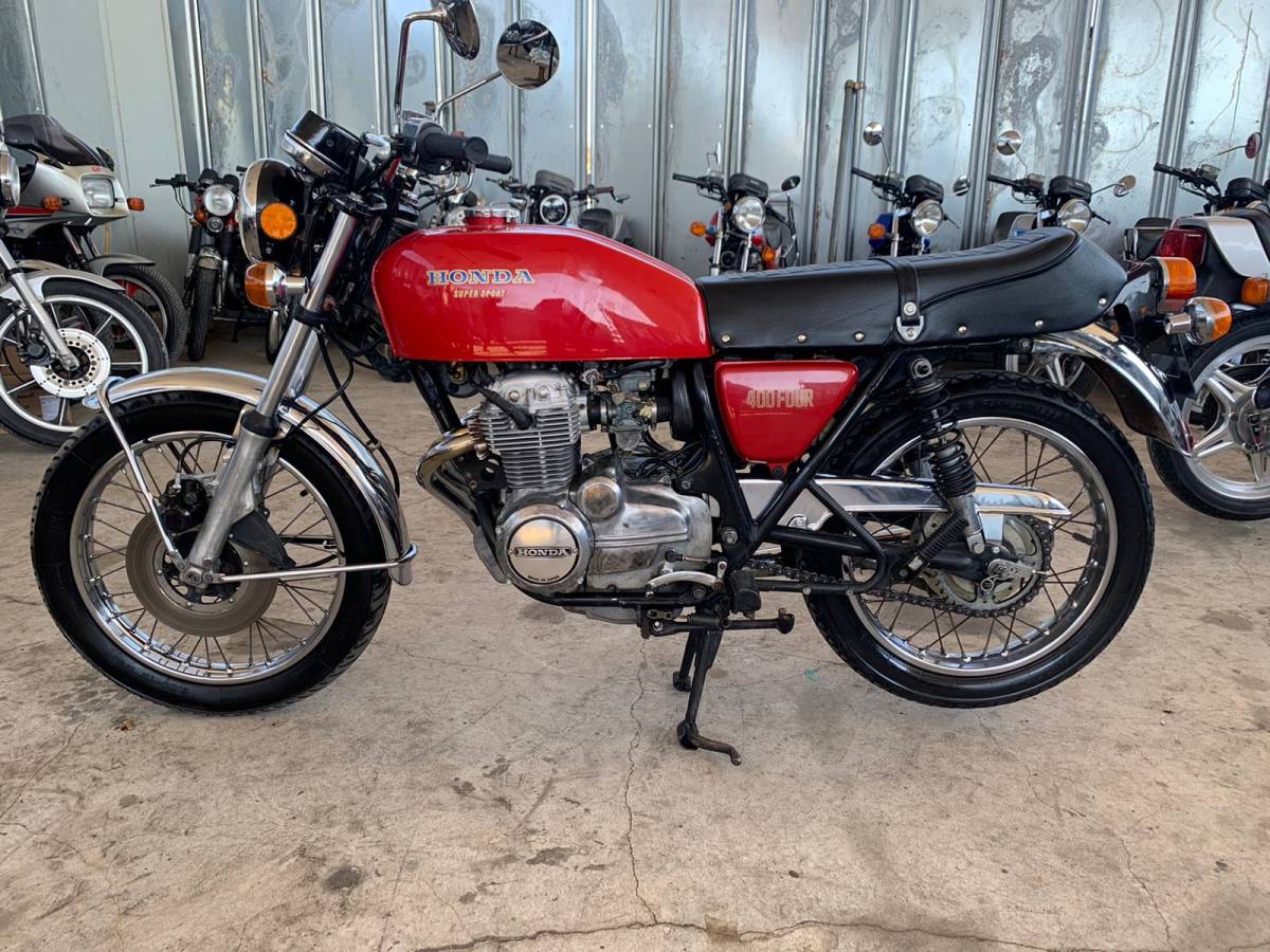 HONDA CB400F ホンダ 旧車絶版車 逆輸入車 , 実動車 動画あり, HONDA