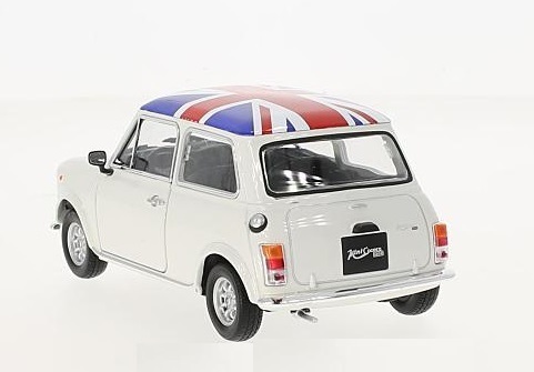 1/24 ミニ クーパー ユニオンジャック 白 ホワイト Mini Cooper 1300