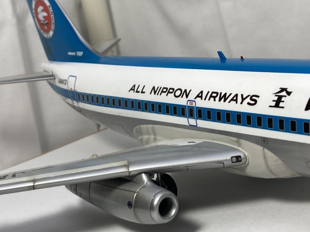 全日空 737-200 1/100 完成品 www.pa-kotabumi.go.id