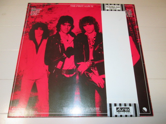 WILD HORSES　1st　国内盤　JIMMY BAIN　BRIAN ROBERTSON_画像2