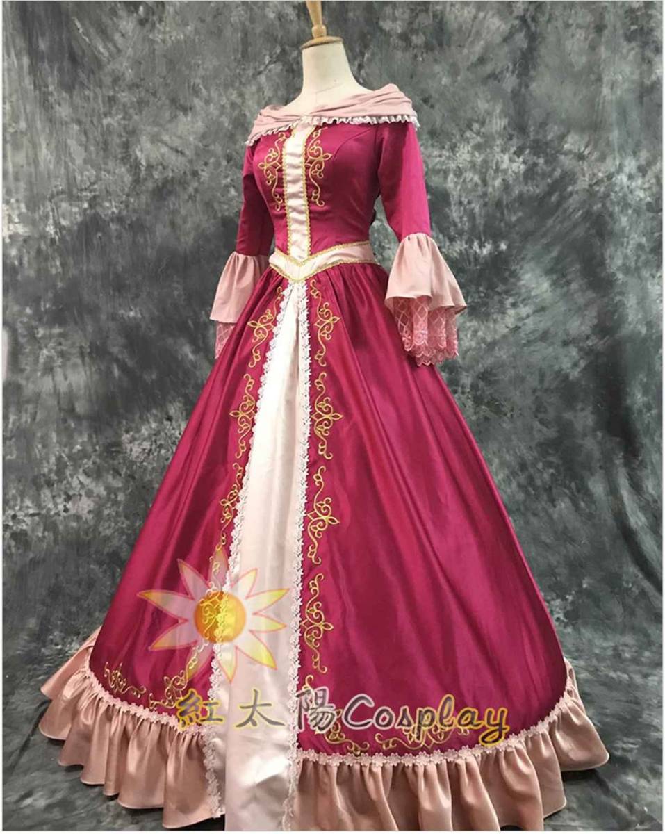 cos6593工場直販 ディズニー ベル 美女と野獣・愛の芽生え 仮装 cos6593工場直販 ディズニー ベル 美女と野獣・愛の芽生え 仮装