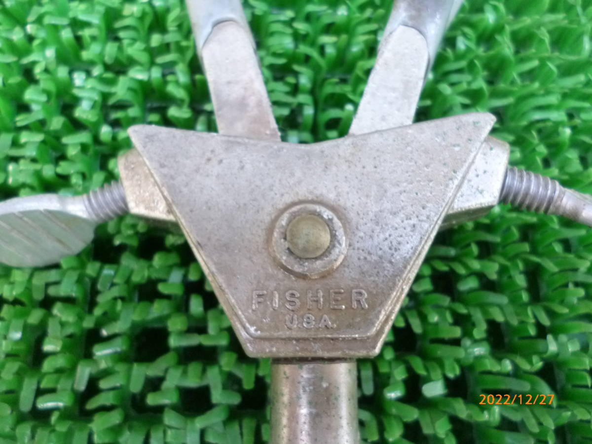 FISHER FISHERUSA CASTALOY CASTALOY-R clamp? microscope parts? parts prompt decision have ①