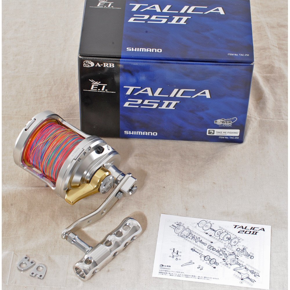 SHIMANO TALICA25Ⅱ シマノ 両軸リール タリカ25Ⅱ 良品 moldtool.com.br