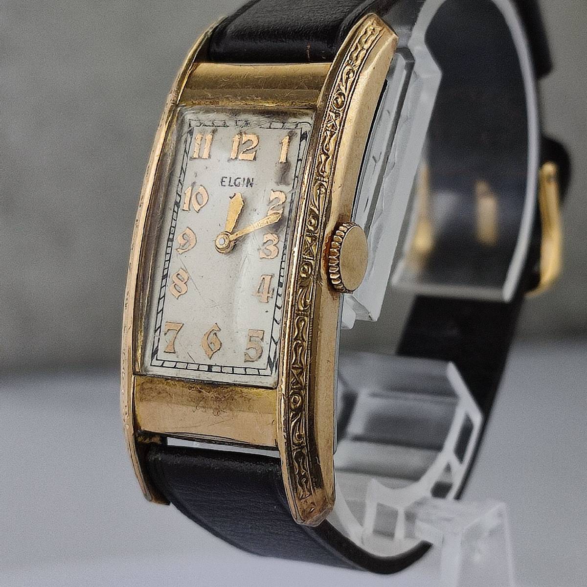 本物新品保証】 腕時計 エルギンメンズケースバックランニング tdh