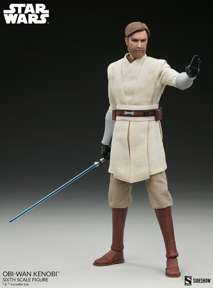 サイドショウ Sideshow #100463 1/6スケールフィギュア スター・ウォーズ Star Wars オビ＝ワン・ケノービ Obi-Wan Kenobiの画像2
