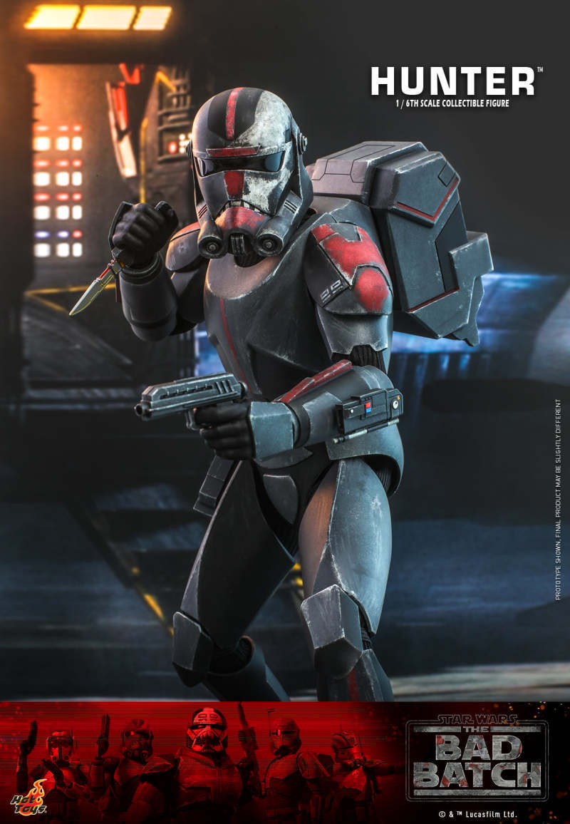 ホットトイズ 1/6 スターウォーズ バッドバッチ ハンター TM050-