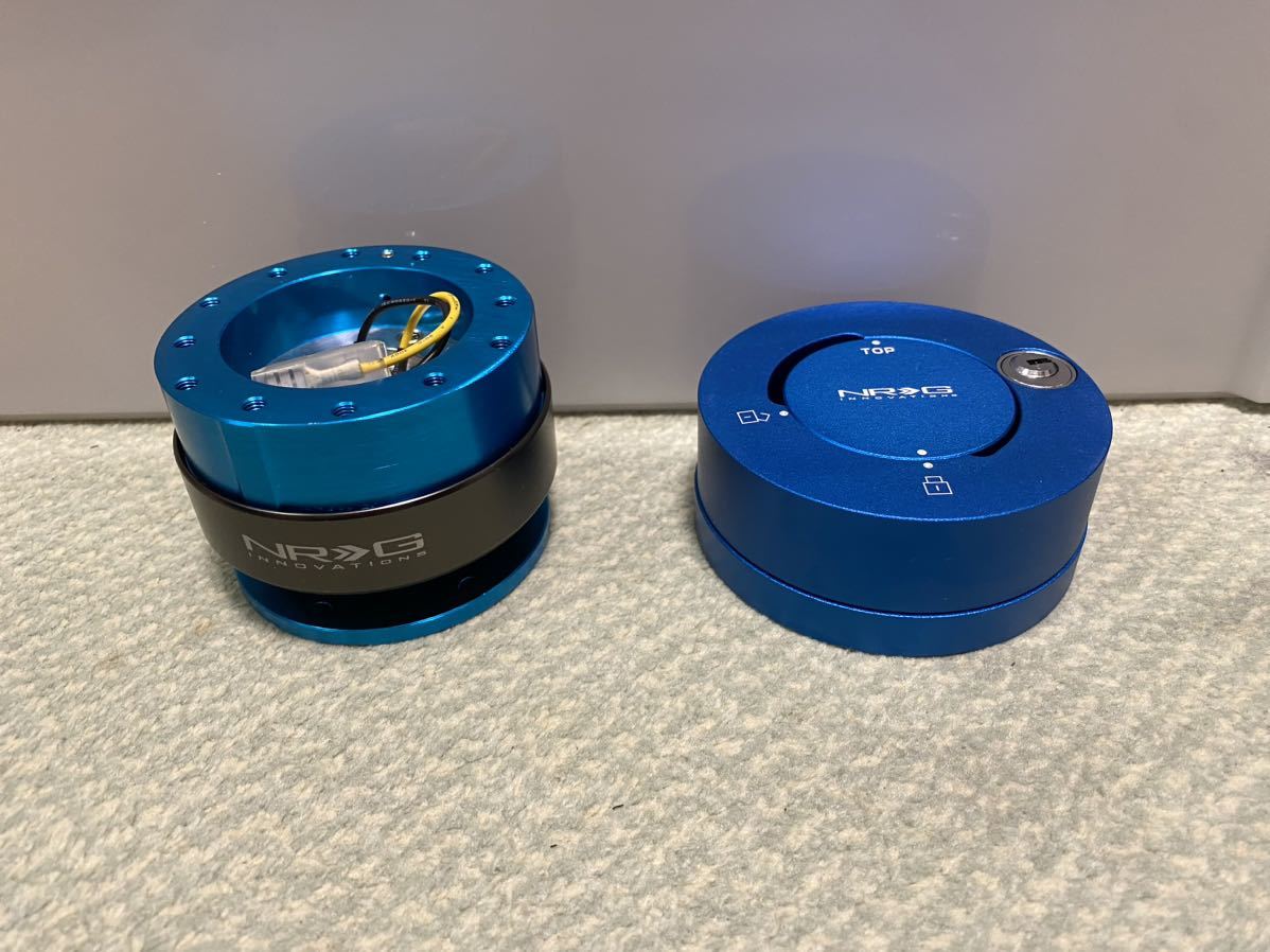 正規品 新品 NRG SRK-101BL クイックロック ブルー