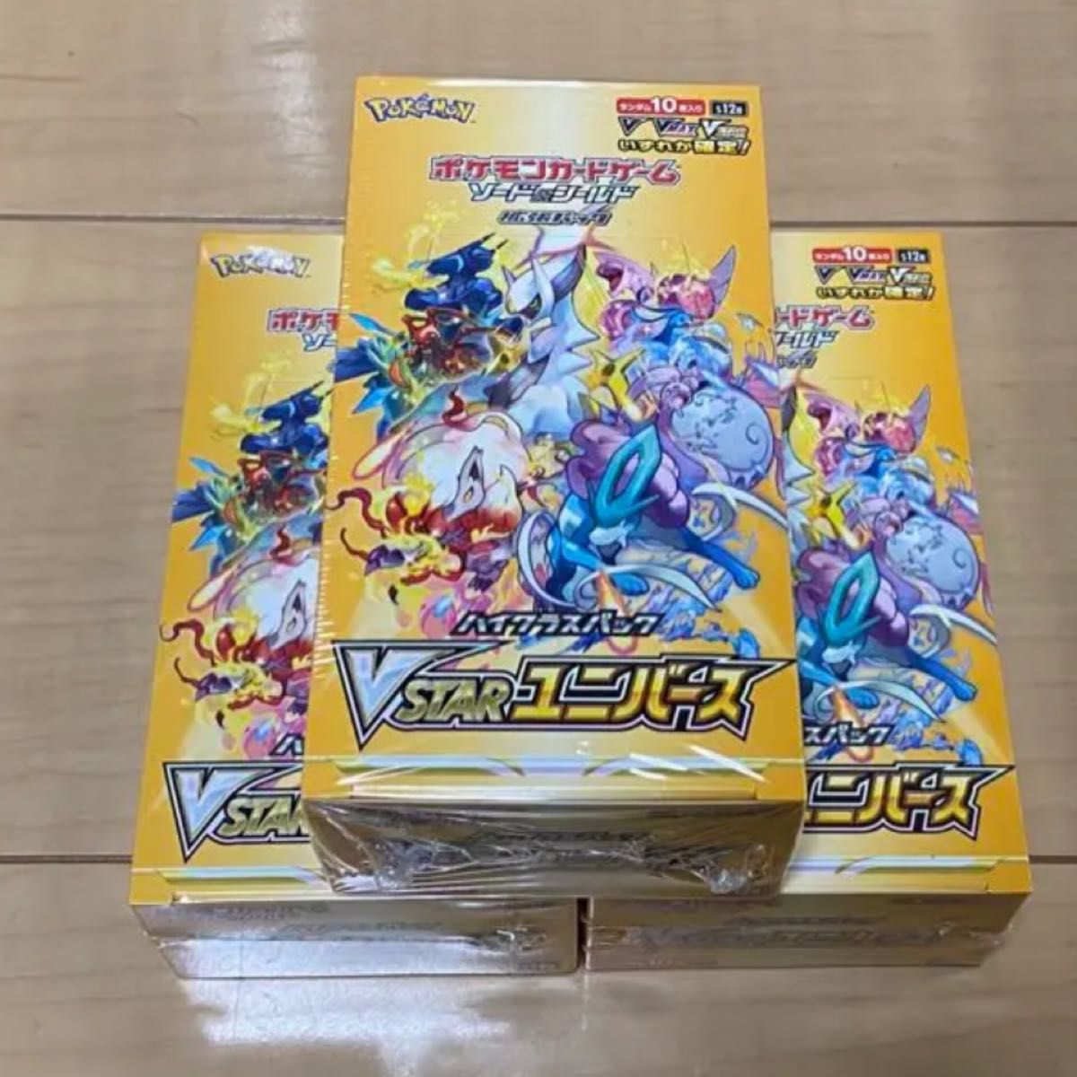 ポケモン - ポケモンカード VSTARユニバース 3box シュリンクなしの+