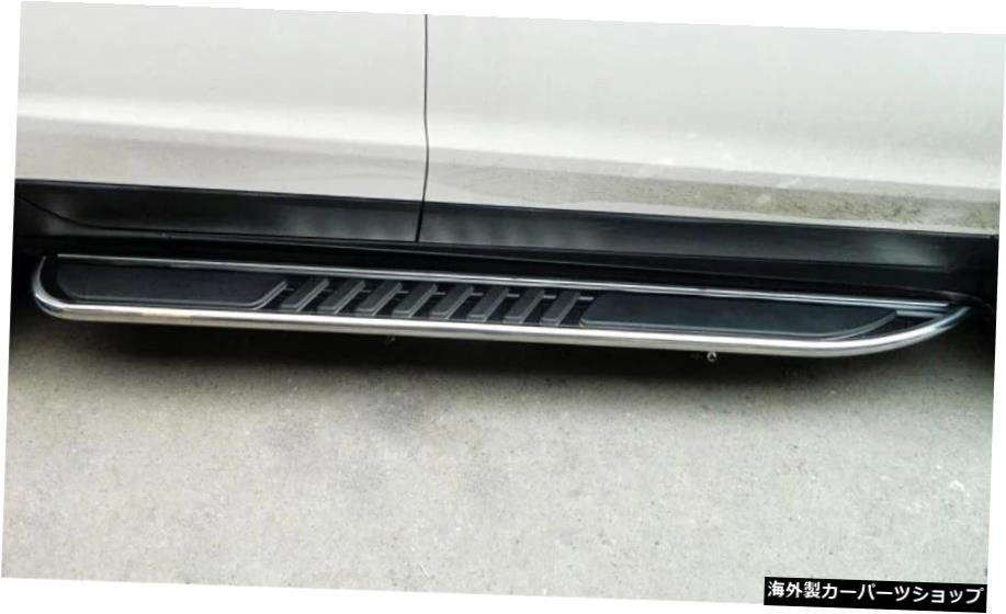 2PCSランニングボードはアキュラMDXに適合2014-2021サイドステップサイドバーNerfバー階段 2PCS Running Board Fits for Acura MDX 2014-2_画像3