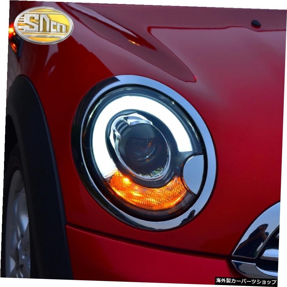 SNCNカースタイリングLEDヘッドライトforBMWMini Cooper 2007-2013 R55 R56 R57 LED DRLターンシグナルライトヘッドランプアセンブリ SNCN_全国送料無料サービス!!