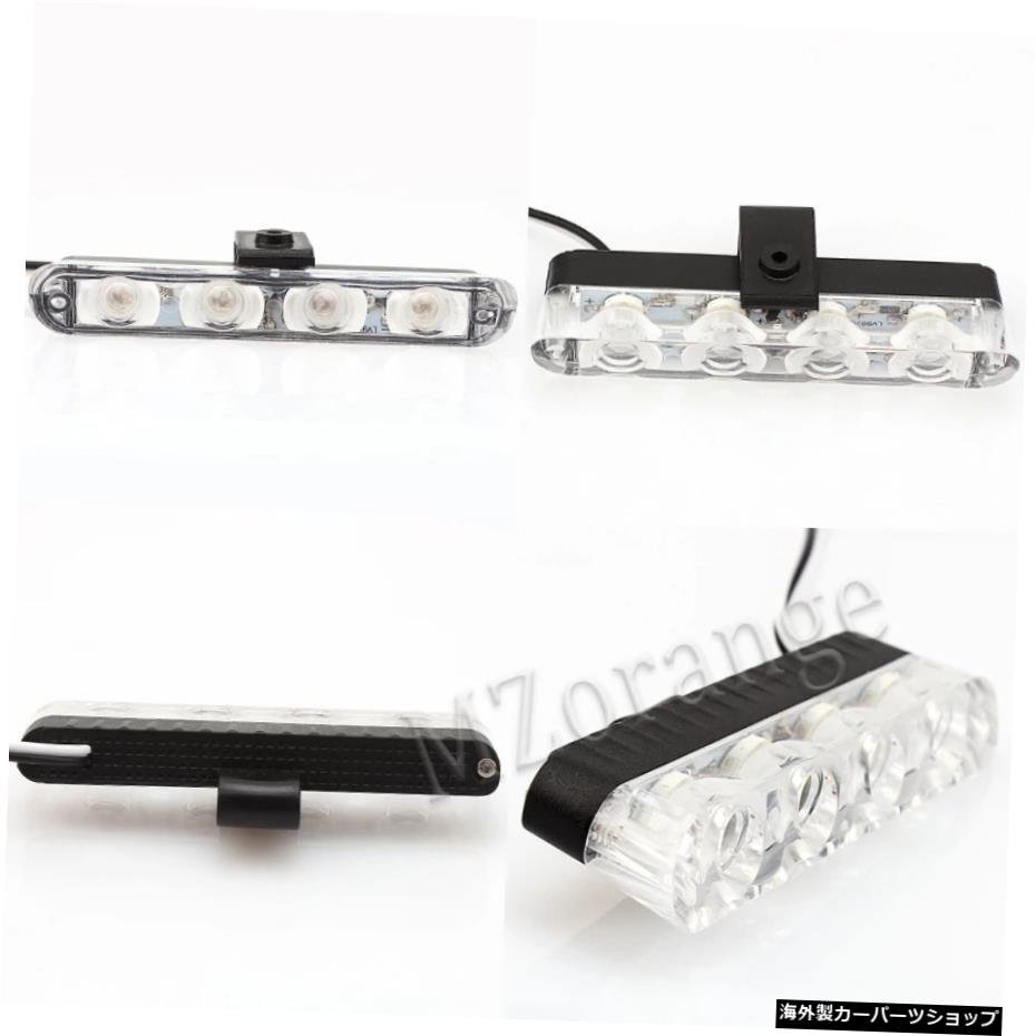 4x4LEDワイヤレスリモート12Vストロボスコープストロボライトフラッシュfsoポリスライト点滅ライト車のトラックライトLEDDRL救急車 4x4LED_画像3