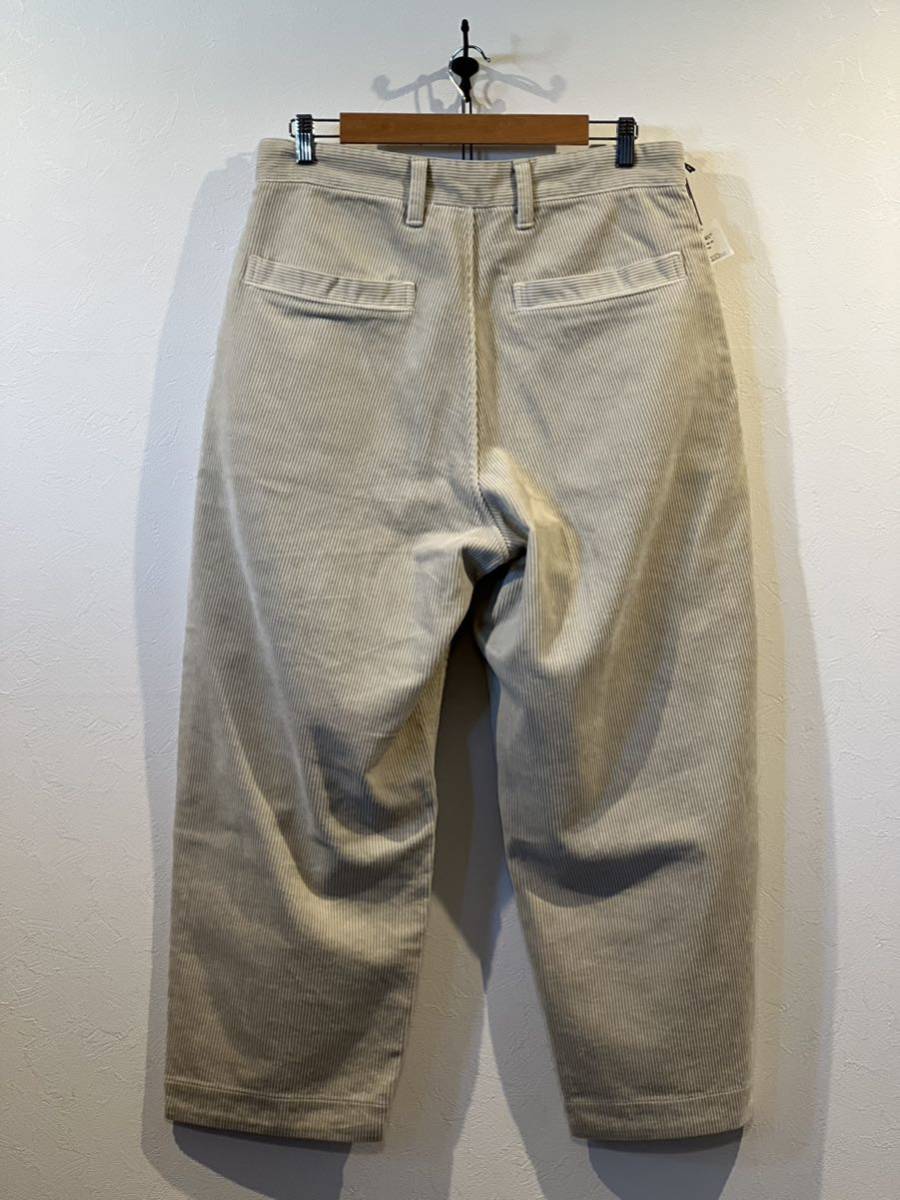 PORTER CLASSIC CORDUROY MODIGLIANI PANTSOFF WHITEポーター