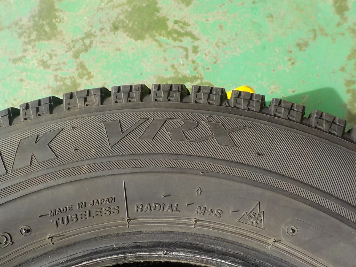 5) 6041f ブリヂストン ブリザック ＶＲＸ 145/80R13 ２本 2019年製 ワゴンＲ スペーシア ムーヴ タント Ｎ－ＢＯＸ 等_画像8