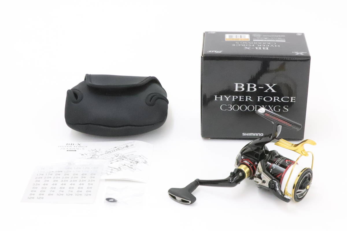 特価商品 シマノ 17 S 右ハンドル SUTブレーキ 【中古良品】 BB-X ハイパーフォース C3000DXXG シマノ 秋冬 きちんと感ワンピース stola 36サイズ