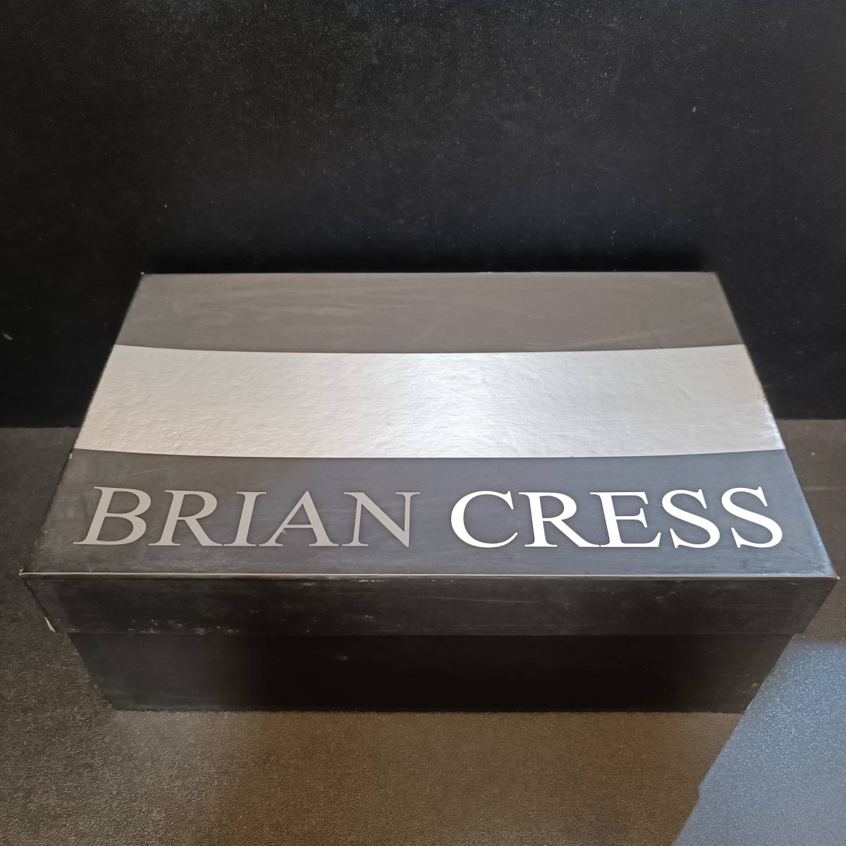 ブライアンクレス (BRIAN CRESS) イタリア製革靴 ボルドー UK8_画像9