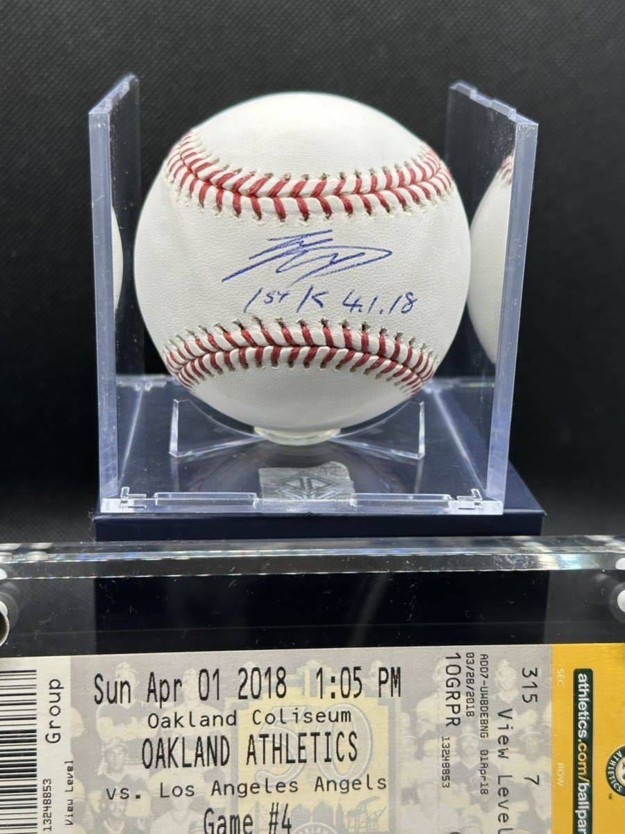 Yahoo!オークション - 大谷翔平超激レアMLB初奪三振記念直筆 Yahoo!オークション - 大谷翔平超激レアMLB初奪三振記念直筆