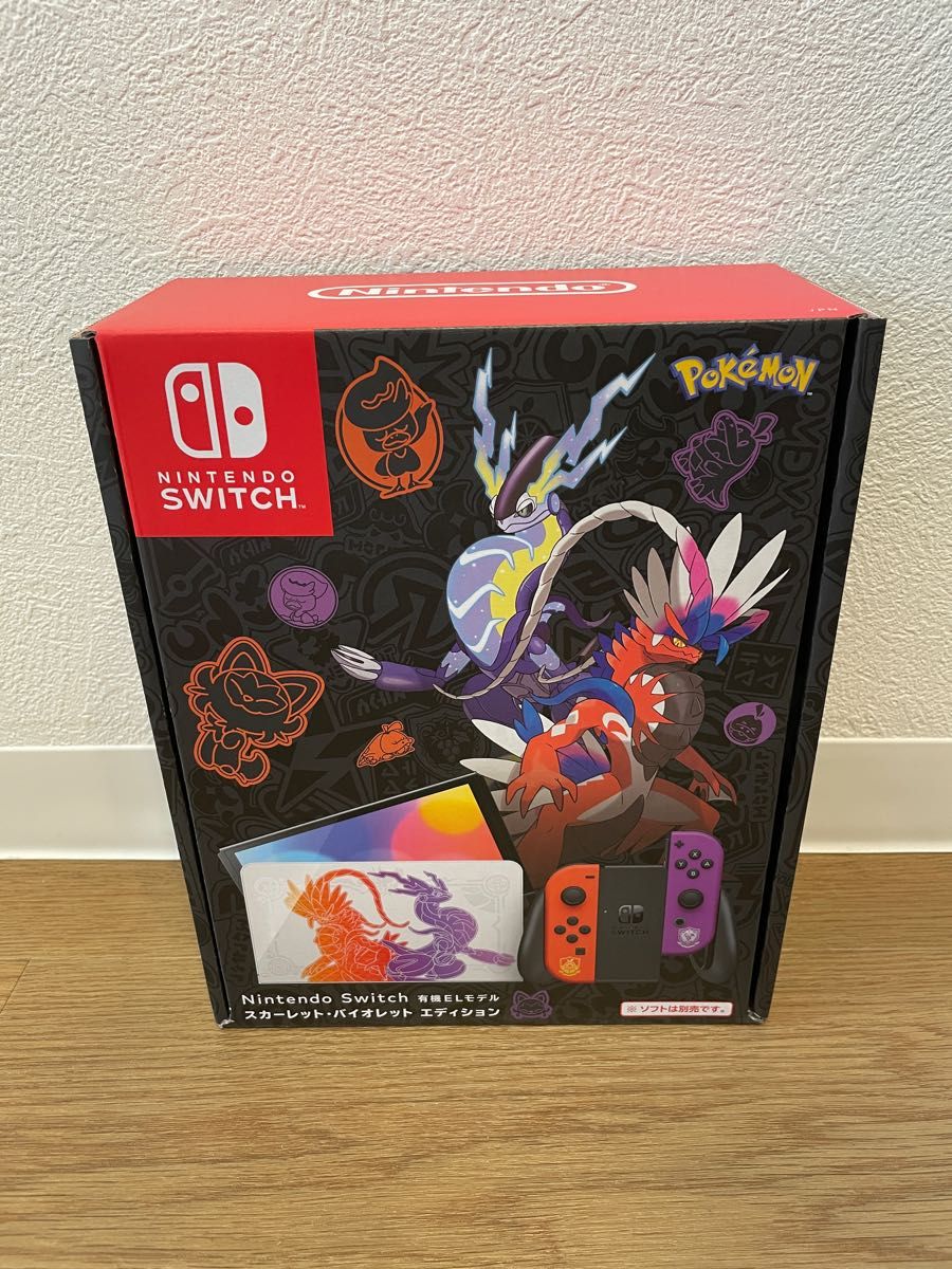 任天堂Switch 有機ELモデル 本体 ポケモン スカーレットバイオレット