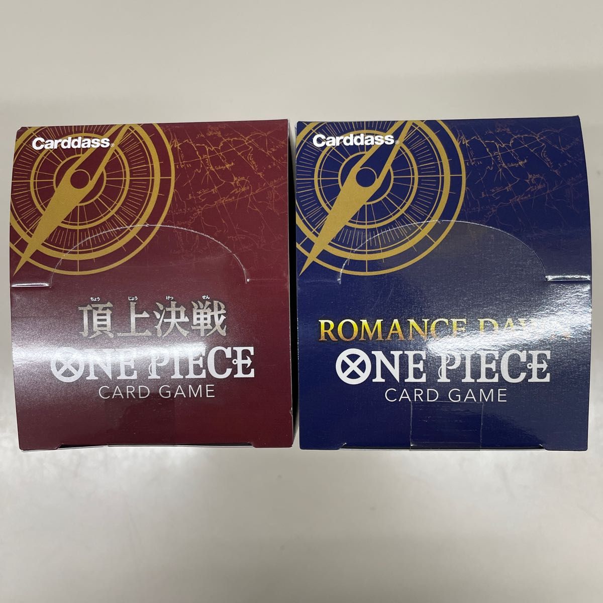 ONE PIECE ワンピース カードゲーム 頂上決戦 1BOX と Romance Dawn ONE PIECE ワンピース カードゲーム 頂上決戦 1BOX と Romance Dawn