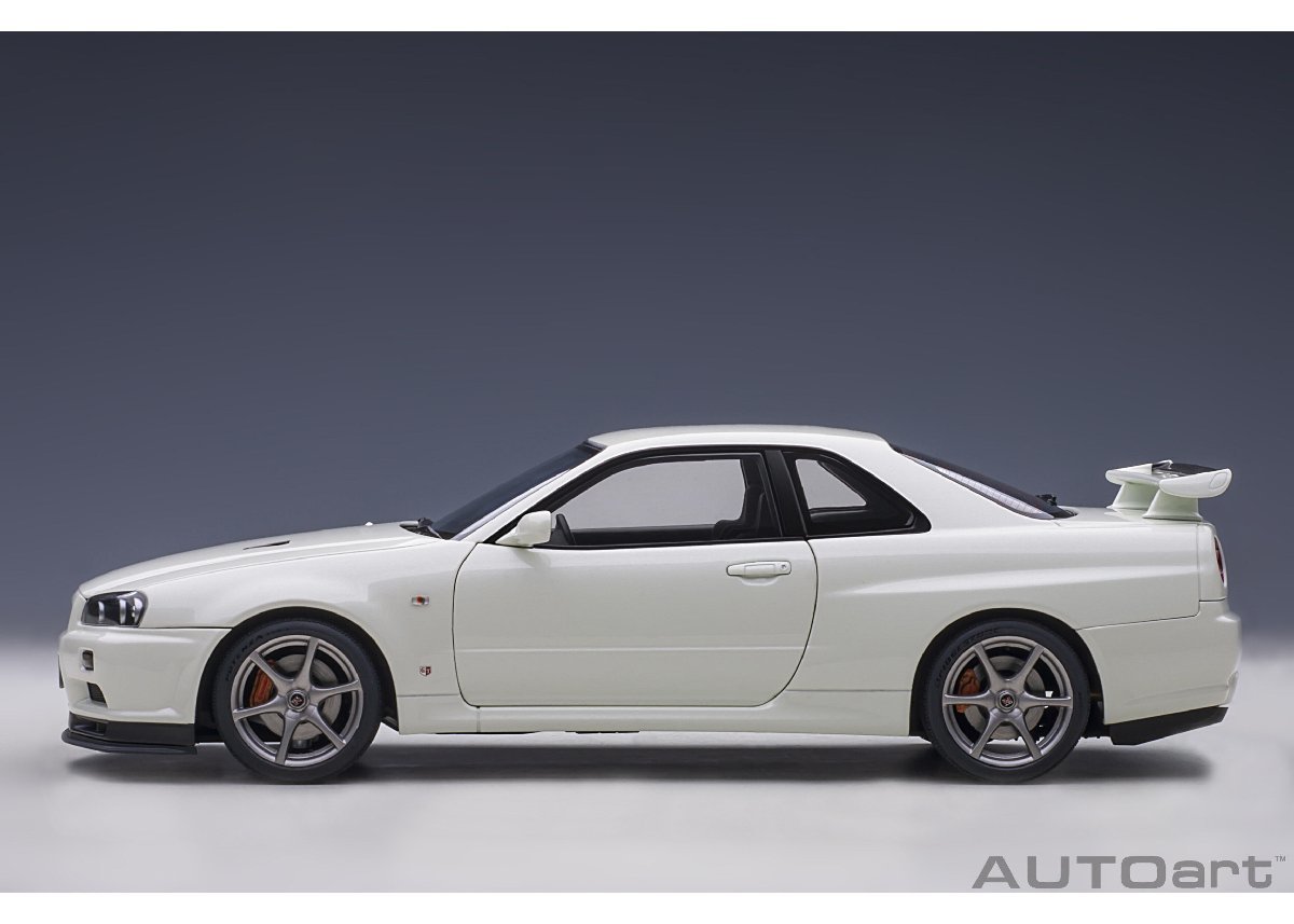 AUTO art 77406 1/18 日産 スカイライン GT-R (R34) Vスペック II
