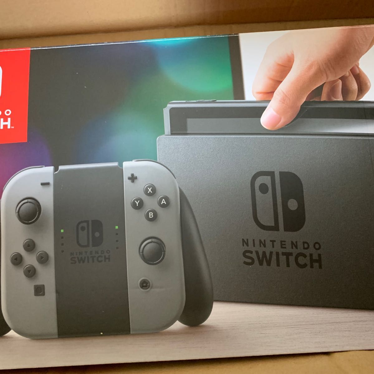 Nintendo Switch Joy-Con (L) / (R) グレー」任天堂 テレビゲーム