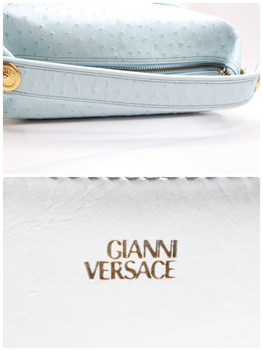 ヤマト工芸 VERSACE ジャンニヴェルサーチ オーストリッチ