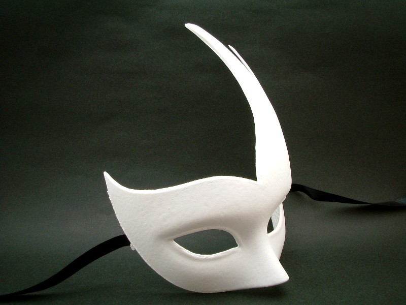 * Italy made * Venetian mask /asimetoli/ white /BCE400W/ mask 