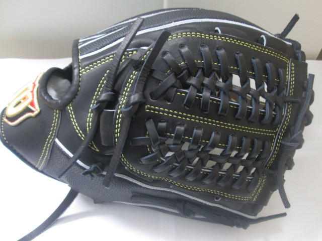 ♪ 新品 ウイルソン Wilson Staff 硬式 野球 投手用 11.75インチ WBW101049 ブラックSS サイズL グラブ ウィルソン 未使用_画像2