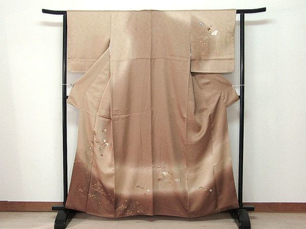 保証書付】 ・リユース・宝尽くし柄附下きもの・160cm◎N6349 付下げ