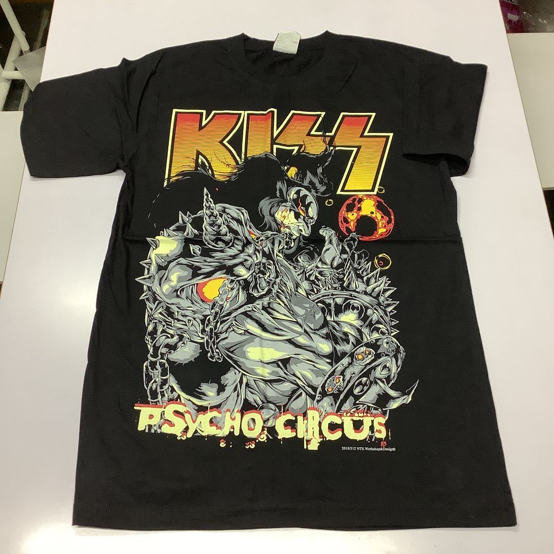 SR9B3. バンドTシャツ Lサイズ KISS ⑦ キッス Gene Simmons ジーンシモンズ